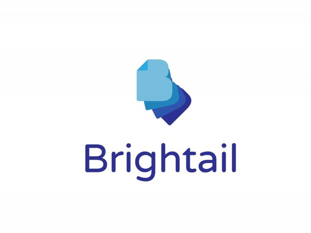 Brightail Logo Design
