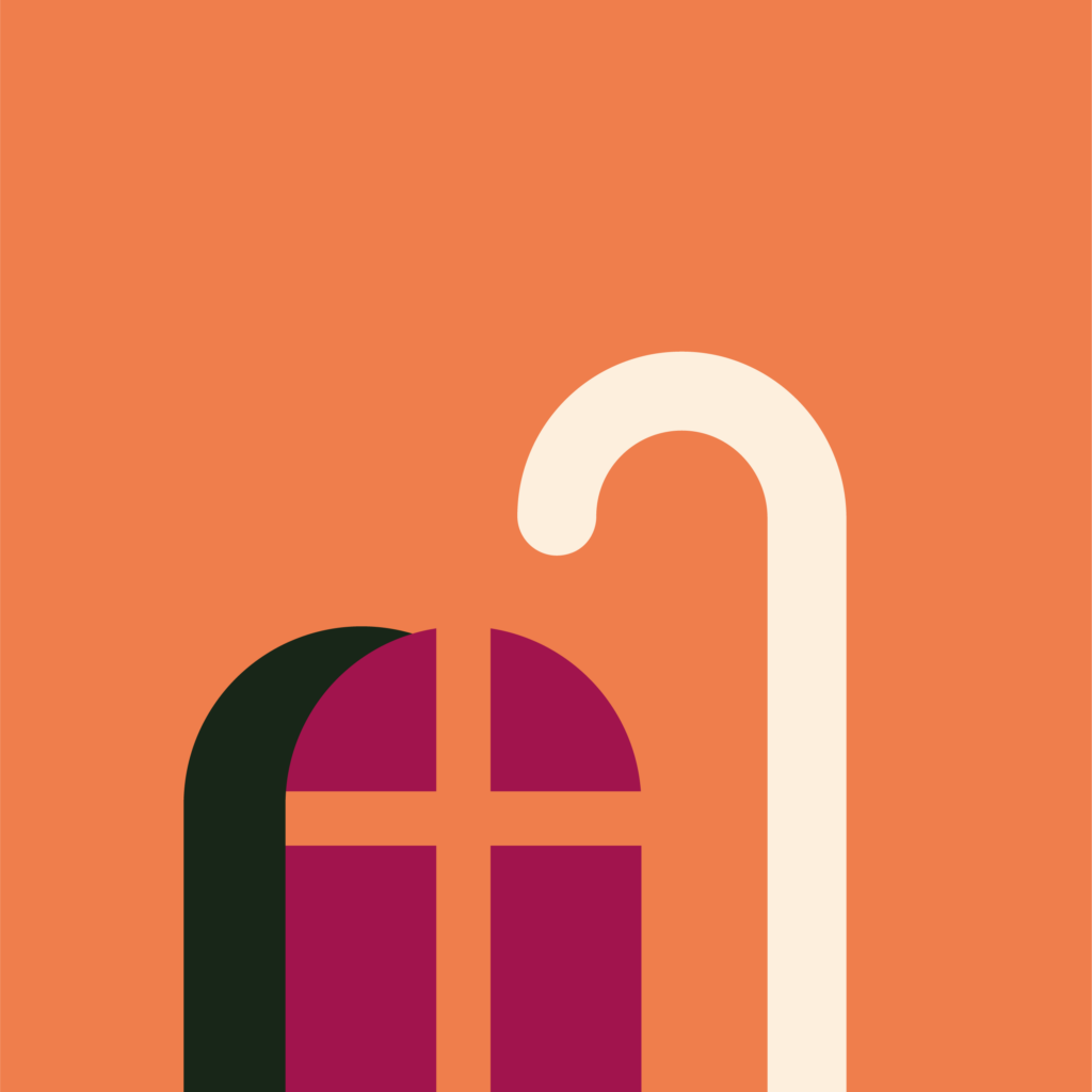 A Miter and Staff to celebrate the dutch holiday of Sinterklaas.